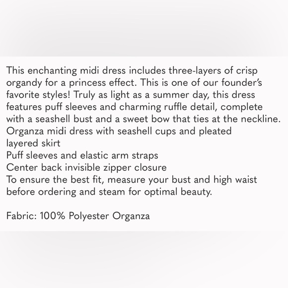 Selkie: The Ivory Ever After Dress S - Picture 4 of 7